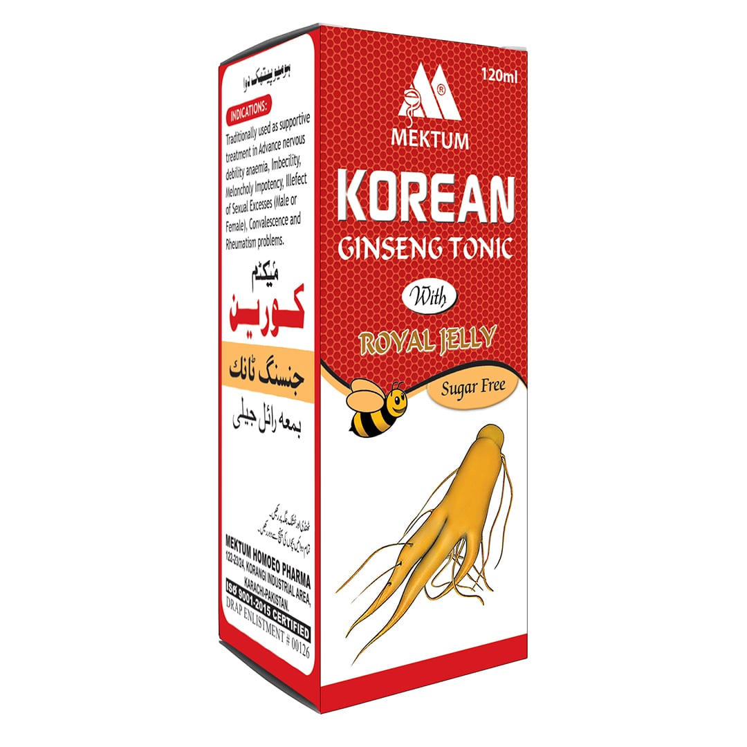 Buy Korean Ginseng Tonic (Sugar Free) Mektum Homoeo Pharma Buy Korean Ginseng Tonic (Sugar Free) Mektum Homoeo Pharma