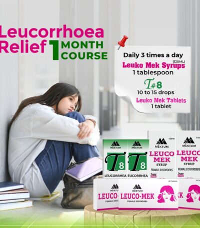 leucorrhoea relief 1 month course