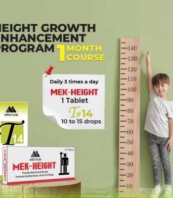 Height Growth Enhancement Program 1 Month Course Homoeopathic