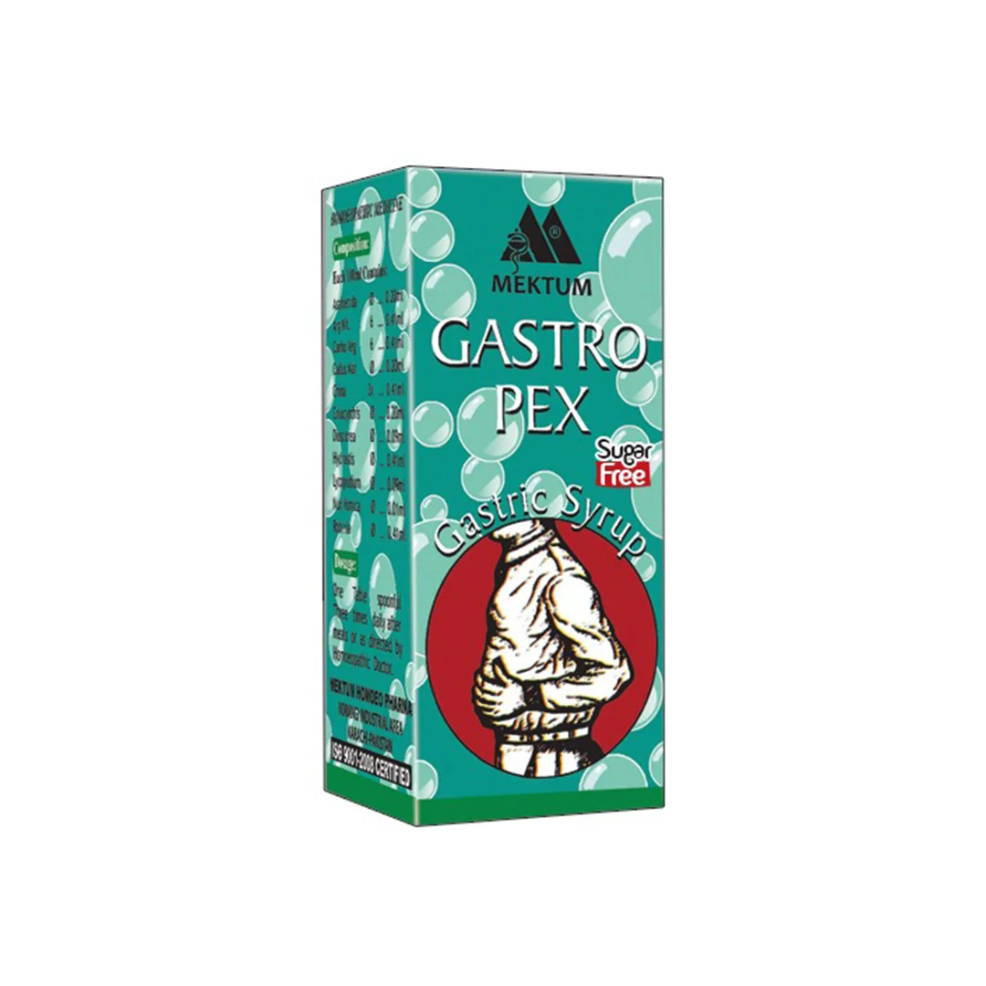 Buy GastroPex (Syp) (Sugar Free) Mektum Homoeo Pharma